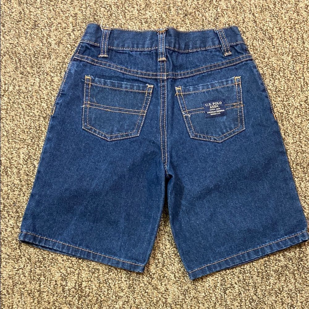 10/$50 U.S. Polo Assn. Blue Denim Shorts Size Kids 5-6
